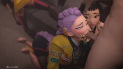 Rumi & Zoey (Kpop Demon Hunters) Rule 34 Video