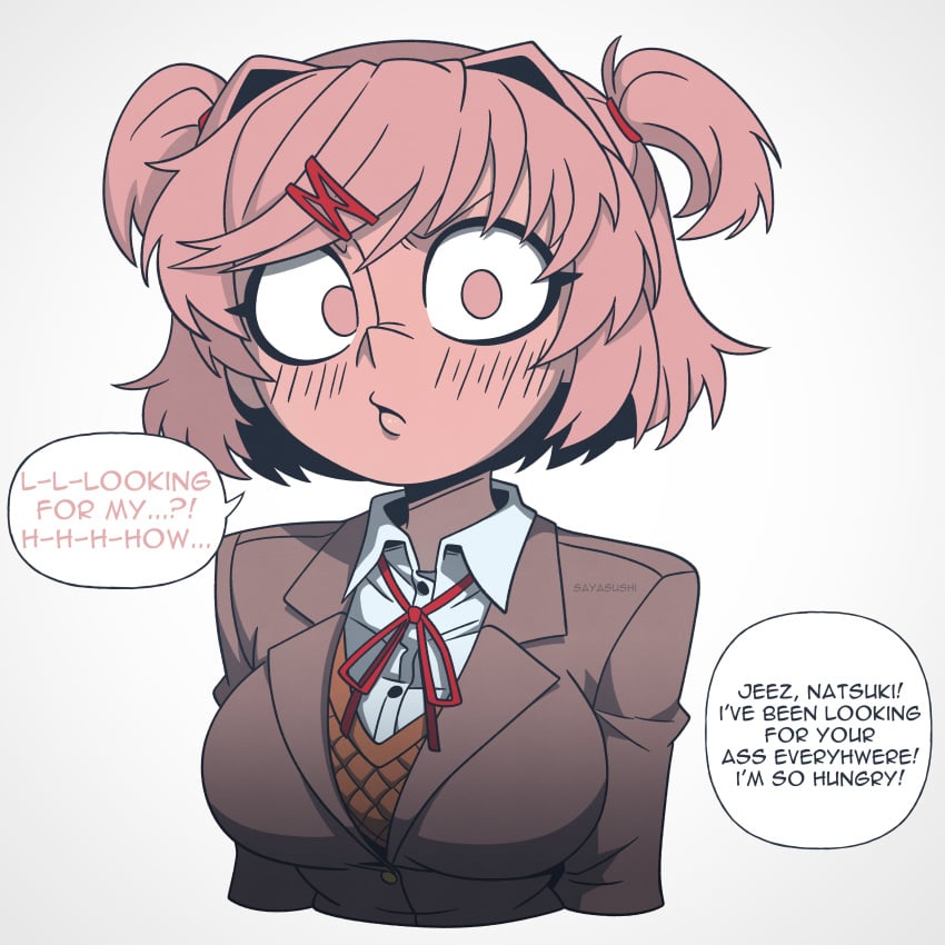 Natsuki (Doki Doki Literature Club) Rule 34 – Imminent Oral