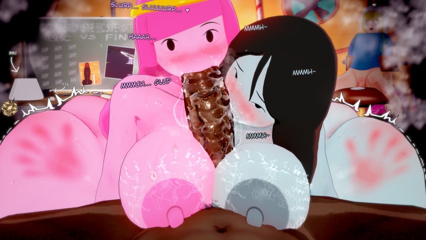 Princess Bubblegum Adventure Time Rule 34 – Blowjob 3D Pic