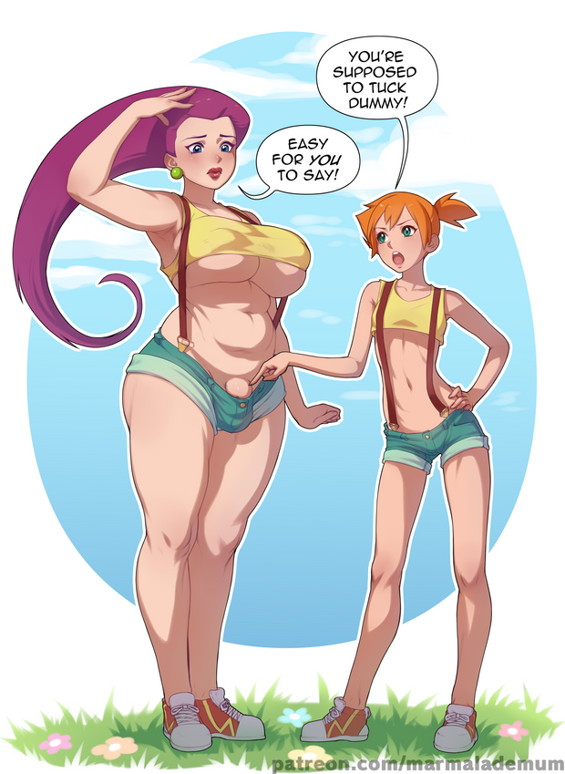 Jessie & Kasumi (Nintendo) Rule 34 – Age Difference