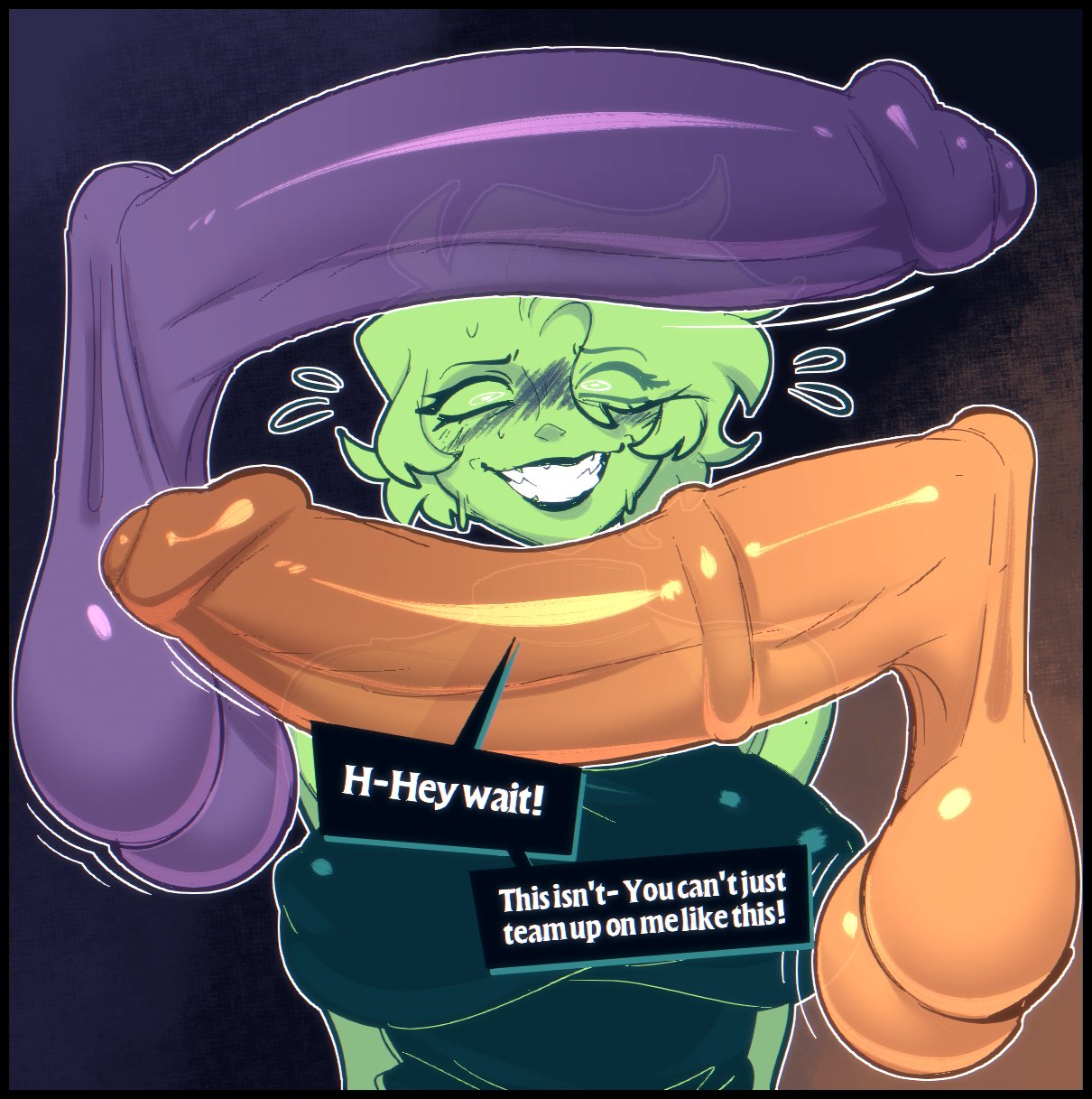 Biro & Inka (Original) Rule 34 – Balls