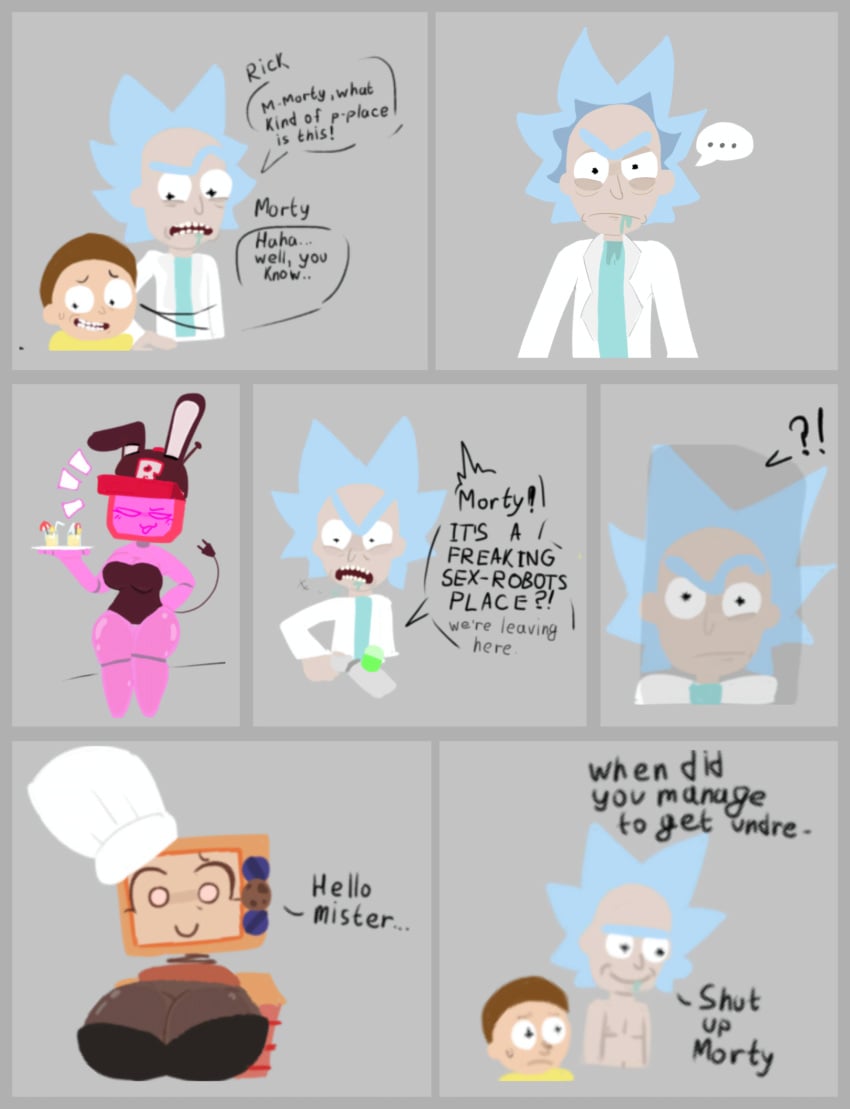 Morty Smith Rick and Morty Rule 34 – Bikini Comic
