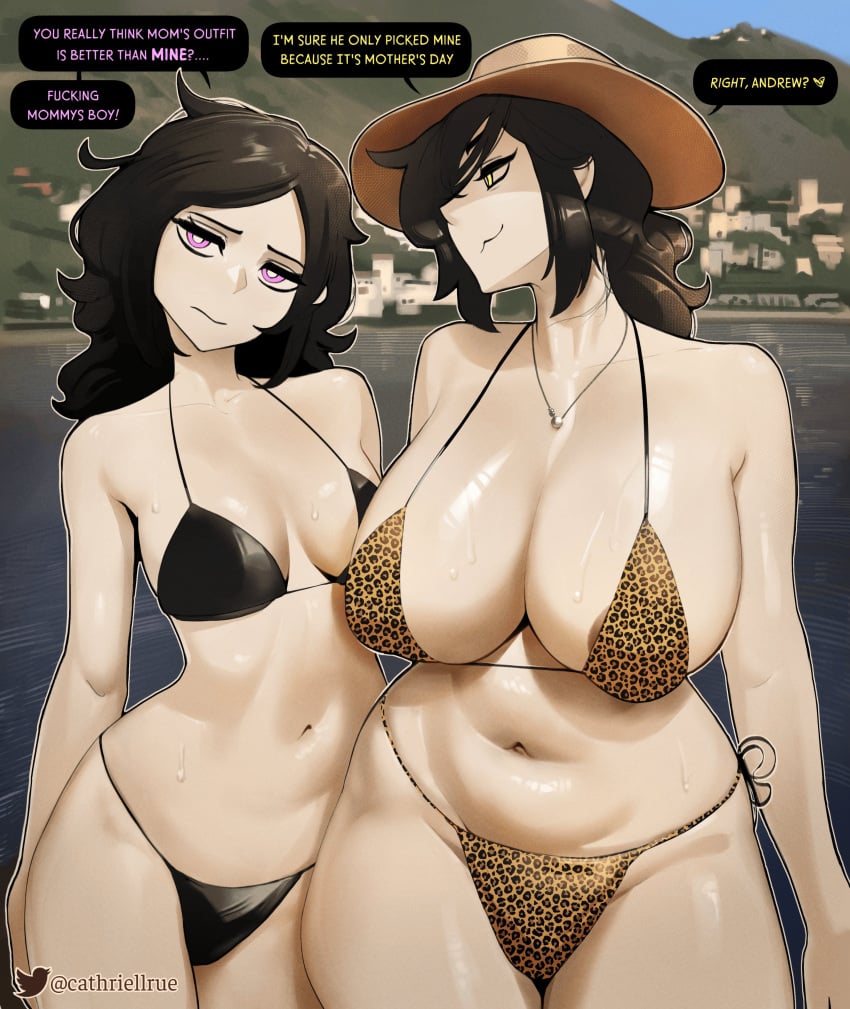 Ashley Graves & Mother (The Coffin Of Andy And Leyley) Rule 34
