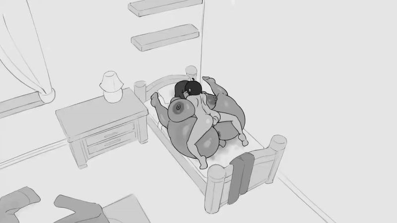 Kris & Susie (Deltarune) Rule 34 GIF – Anthro