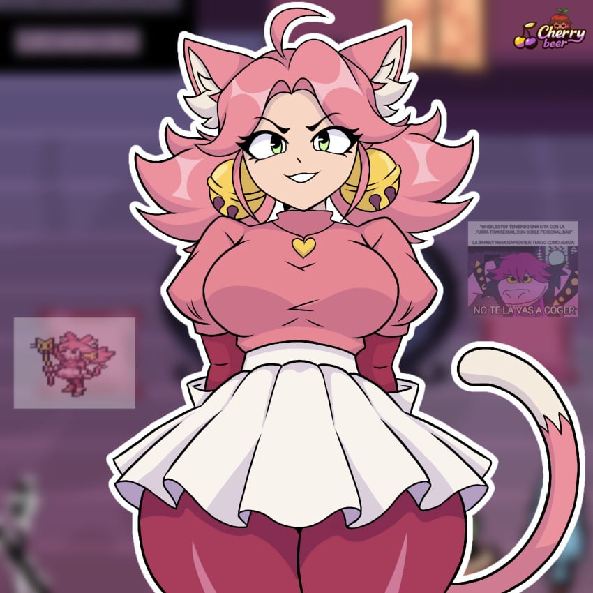Mad Mew Mew Deltarune Rule 34 – Thick Thighs & Bell Hentai Pic