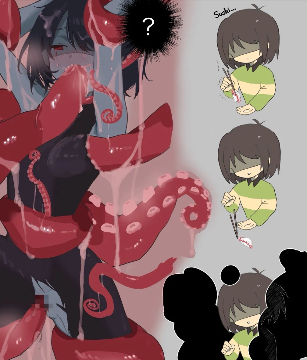 Kris & Kris Female (Deltarune) Rule 34 – Dark Fountain