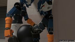 Dell Spencer & Mimi Sentry (Team Fortress 2) Rule 34 Video