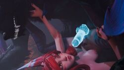 Xayah & Wolf League of Legends Rule 34 – Monster Animation