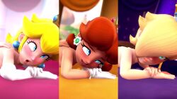 Princess Daisy & Princess Peach (Mario) Rule 34 Video