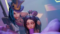 Caitlyn Kiramman & Jinx (League Of Legends) Rule 34 Video