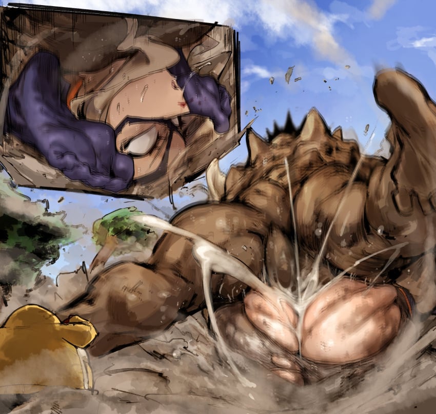 Fatgum & Gigantomachia (Boku No Hero Academia) Rule 34