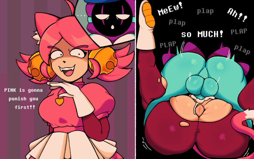 Anti Groove & Mad Mew Mew (Deltarune) Rule 34 – Catgirl
