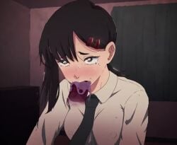 Higashiyama Kobeni & Sloppy Blowjob Devil (Chainsaw Man) Rule 34 Video