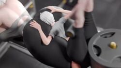 Scraggle & Yorha 2b (Nier) Rule 34 Video – Ahoge