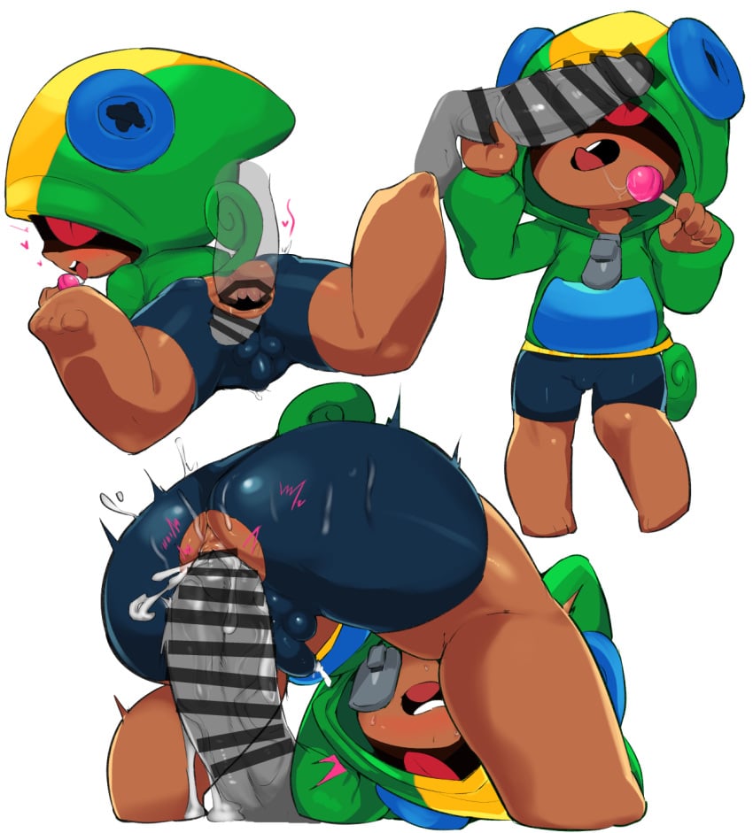 Leon (Brawl Stars) Rule 34 – Anal
