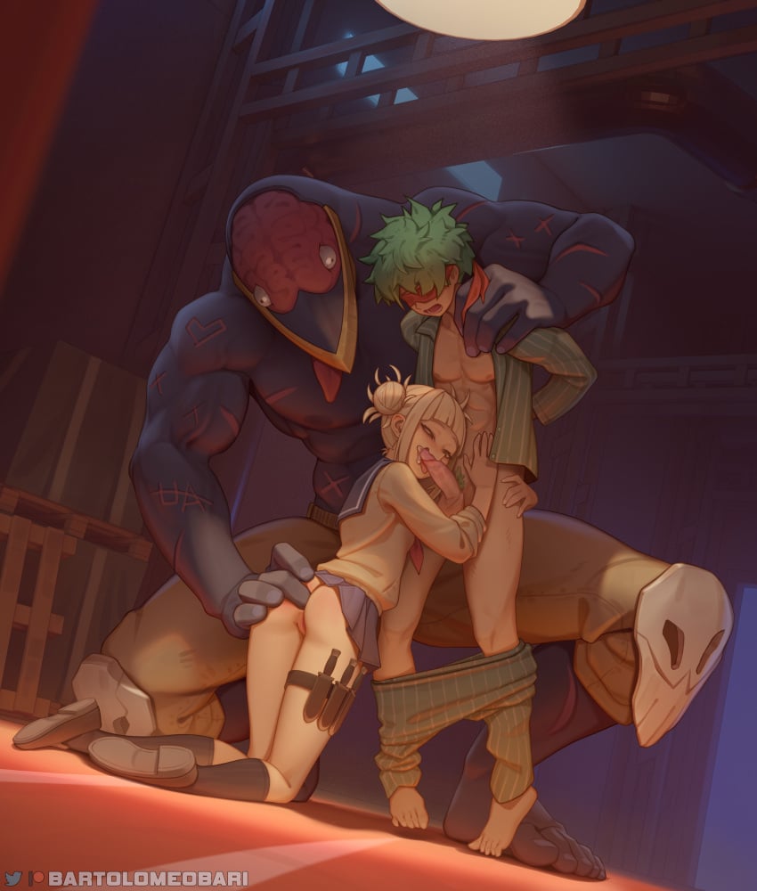 Himiko Toga & Izuku Midoriya (My Hero Academia) Rule 34