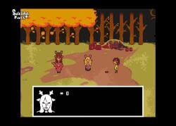 Dess Holiday & Friend (Deltarune) Rule 34 Video