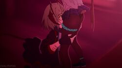 Amiya & W (Arknights) Rule 34 Video – Against Table