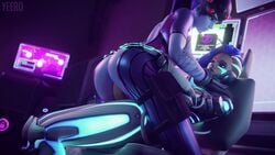 Cyberspace Sombra & Sombra (Blizzard Entertainment) Rule 34 Video