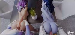 Cote D'azur Widowmaker & D.va (Blizzard Entertainment) Rule 34 V…