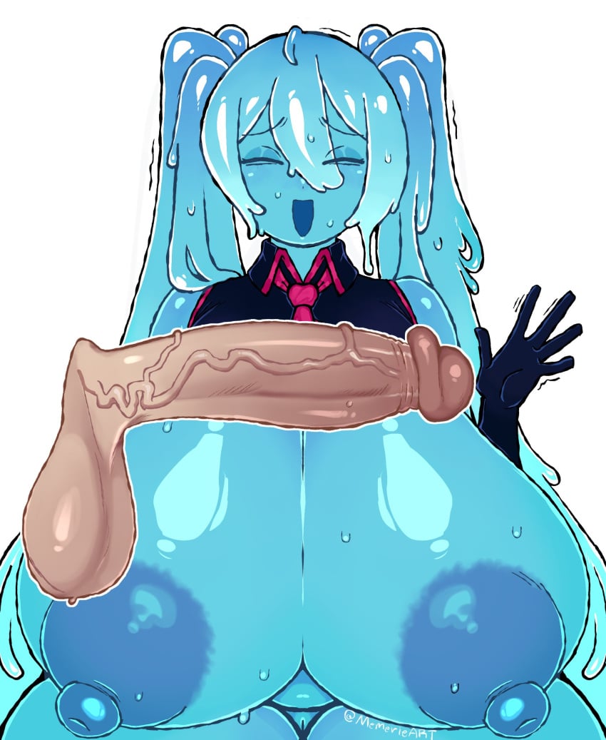 Hatsune Miku & Blub Vocaloid Rule 34 – Big Tits Hentai Pic