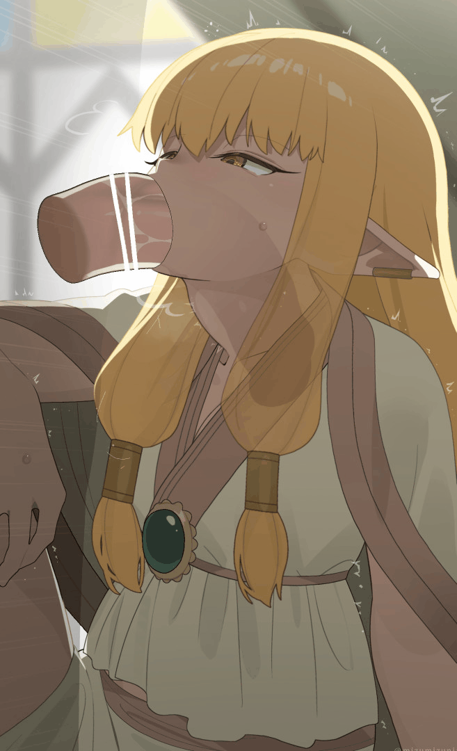 Anonymous Male & Serie (Frieren Beyond Journey's End) Rule 34 GIF