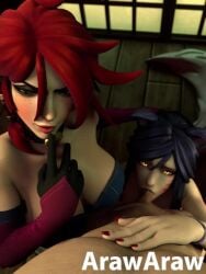Ahri & Miss Fortune (League Of Legends) Rule 34 Video