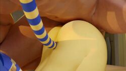 Ankha & Ankha (Animal Crossing) Rule 34 Video – 3d Fluid Sim