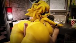 Golden Freddy & Golden Fredina (Babymoonart) Rule 34 Video