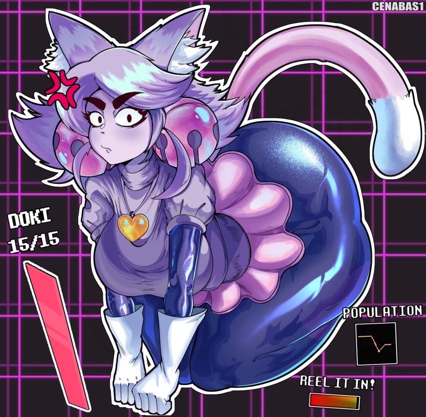 Mad Mew Mew (Deltarune) Rule 34 – All Fours