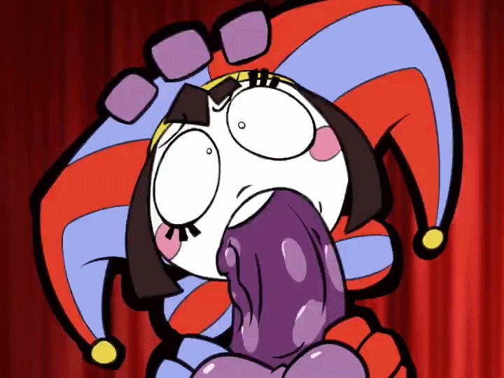 Jax & Pomni (Glitch Productions) Rule 34 GIF – Balls