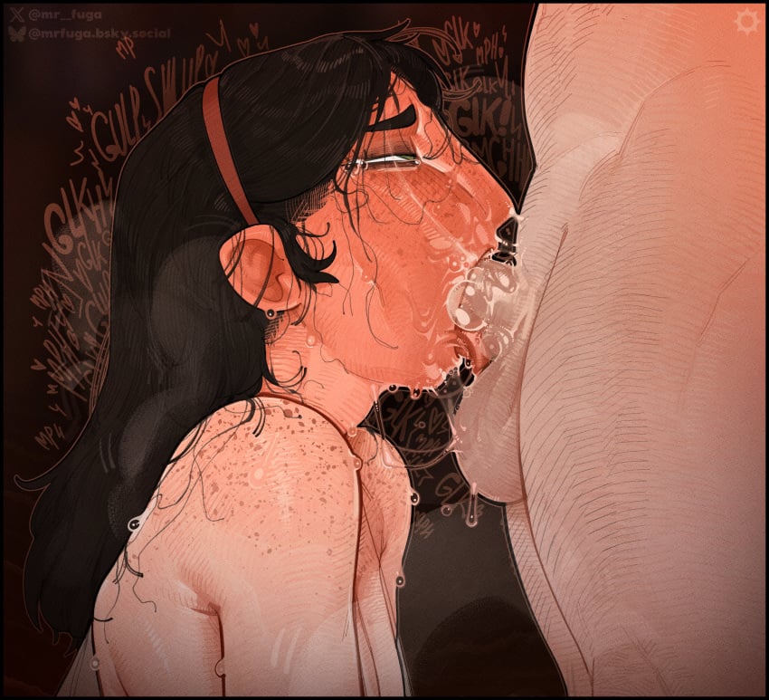 Hentai Rule 34 Pic – Blowjob by Mr Fuga