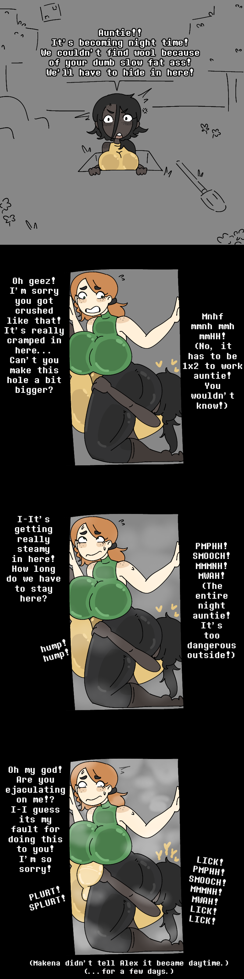 Alex & Makena (Minecraft) Rule 34 – Age Difference
