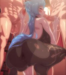 Anonymous Male & Ganyu (Genshin Impact) Rule 34 Video