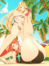 Mythra & Pyra (Xenoblade) Rule 34 Video – Ass
