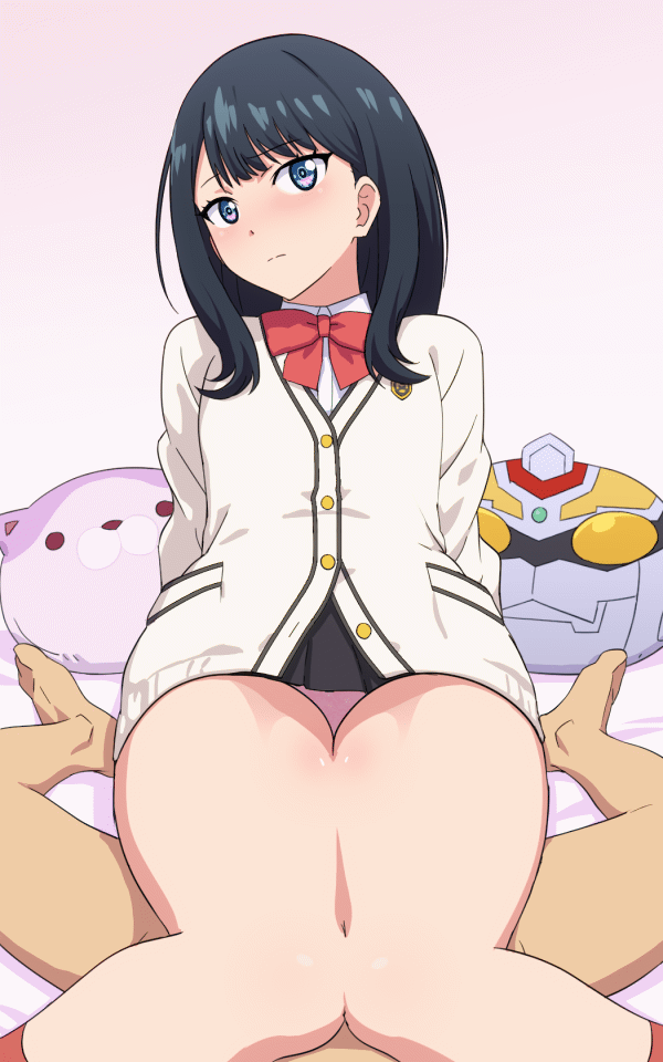 Takarada Rikka (Ssss.gridman) Rule 34 GIF – Ankle Socks