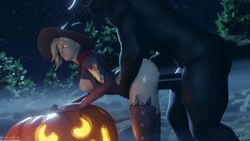 Horseguy & Mercy (Halloween) Rule 34 Video – 1monster