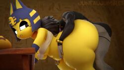 Ankha (Animal Crossing) Rule 34 Video – Against Table