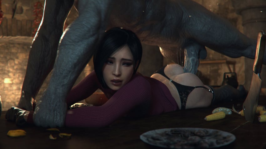 Ada Wong & Ada Wong (Capcom) Rule 34 – Cum
