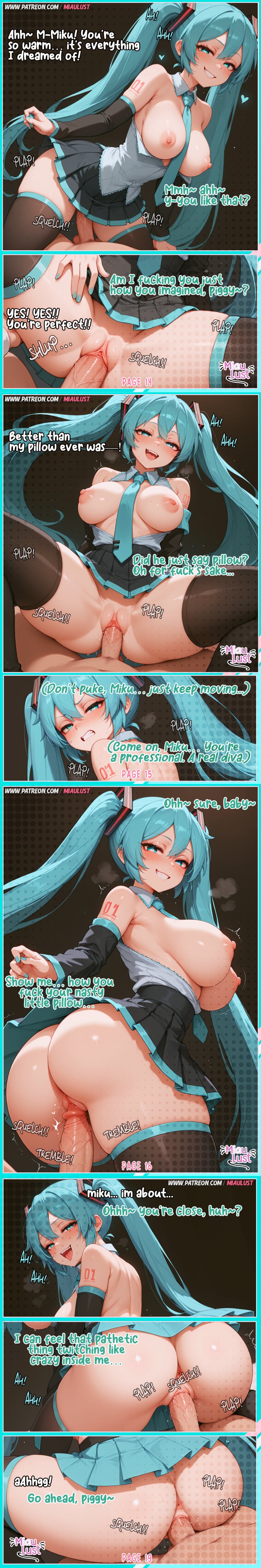 Hatsune Miku (Vocaloid) Rule 34 – Armwear