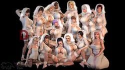 Helena Douglas & Marie Rose (Dead Or Alive) Rule 34 Video