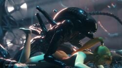 Male Xenomorph & Samus Aran (Alien) Rule 34 Video