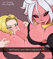 Android 18 & Android 21 (Dragon Ball) Rule 34 Video