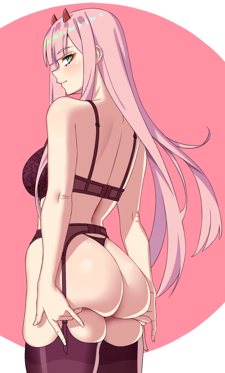 Zero Two (Darling In The Franxx) Rule 34 – Aqua Eyes