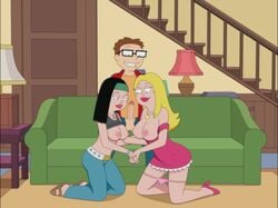 Francine Smith & Hayley Smith (American Dad) Rule 34 Video
