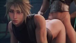 Cloud Strife (Final Fantasy) Rule 34 Video – All Fours