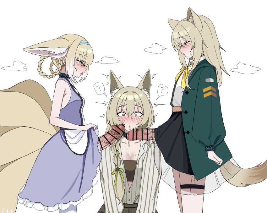 Suzuran & Podenco Arknights Rule 34 – Futanari Hentai Pic
