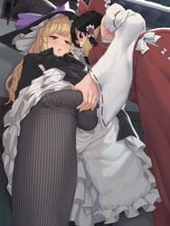 Marisa Kirisame & Reimu Hakurei (Touhou) Rule 34 Video