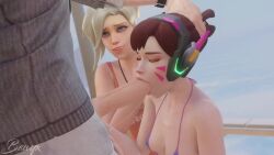 Angela Ziegler & D.va (Blizzard Entertainment) Rule 34 Video