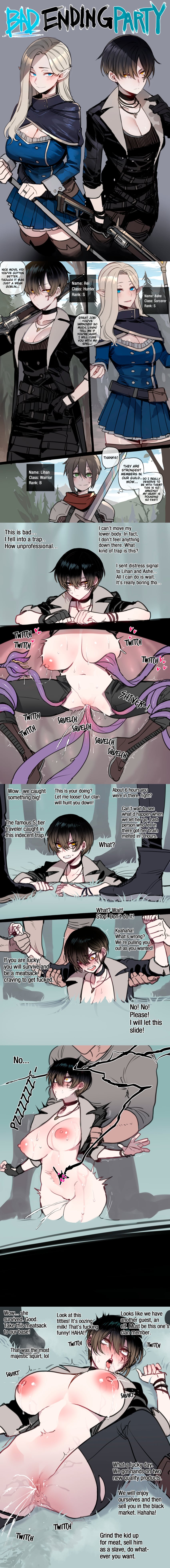 Ashe & Lihan (Bad Ending Party) Rule 34 – Blonde Hair
